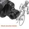 Bicycle Rear Shock Absorber, Integrated Oil Spring 125mm / 150mm / 165mm Bicycle Shock Absorber Shock Absorber Outdoor Off-road Road Bike (Size : 190mm/1000Lbs) view 3