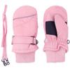 F Flammi Toddler Kids Snow Mittens with String Waterproof Ski Mittens Thinsulate Winter Gloves for Baby Girls Boys(Baby Pink,0-2) view 1