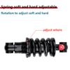 Jejy Hydraulic Spring Shock Absorber Soft Tail Off-Road Mountain Bike Electric Scooter Shock Absorber Rear Bile with Damping (Color : 125mm/550lbs) view 3