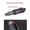 Jejy Air Pressure Rear Shock Absorber Mountain Bike Folding Bike Scooter Rear Bile 125/150/165/190/200mm Shock Absorber (Size : 190mm) view 4