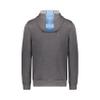 Augusta Sportswear Three-Season Fleece Pullover Hoodie Columbia Blue/Carbon Heather S view 3