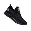 Bestgift Men's Summer Mesh Breathable Casual Shoes Outdoor Comfortable Sneakers Black 6.5