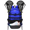 WOLT Lacrosse Bag-Lacrosse Backpack with Two Sticks Holder-Large Field Hockey Bag Holds All Sport Gears view 2
