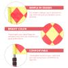 2pcs Football Referee Flag Sponge Handle Flag Athletic Competition Referee Equipments s Soccer Uniform Match Red s Racing Car Foam view 3