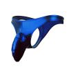 JEsilunmaMY Men Big Pouch Briefs Low Waist Long Elephant Nose Underwear Athletic Supporter Sexy Lingerie Jockstrap Underpants (Blue,One Size) view 1