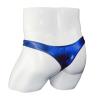 JEsilunmaMY Men Big Pouch Briefs Low Waist Long Elephant Nose Underwear Athletic Supporter Sexy Lingerie Jockstrap Underpants (Blue,One Size) view 4