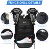WOLT Lacrosse Bag-Lacrosse Backpack with Two Sticks Holder-Large Field Hockey Bag Holds All Sport Gears view 4