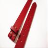 1.5 inch Men's Cowhide Geniune Leather Belt 38mm Classic without Buckle (Red, 38 inch (Waist 38)) view 4