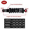Jejy Hydraulic Spring Shock Absorber Soft Tail Off-Road Mountain Bike Electric Scooter Shock Absorber Rear Bile with Damping (Color : 165mm/650lbs) view 2