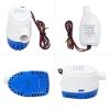 Automatic Submersible Boat Bilge , 12V 1100GPH 1200GPH Electric for Boat, Small Bilge Pump with Switch, Air Lock and Detachable Filter, 4.92x3.07in, Blue(1200GPH) view 4