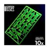 Charge and Retreat Arrows - Yellow-Green view 1