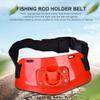 plplaaoo Fishing Belt, Fishing Rod Fighting Belt, Adjustable Fish Fighting Belt, Stand-up Offshore Gimbal Padded Fishing Belt Rod Holder Fish Tackle Accessories for Fishing(Red) view 4