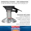 Springfield 1240609-L1 Second Generation Pedestal with Trac-Lock Swivel - 9", Locking view 2