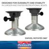 Springfield 1240609-L1 Second Generation Pedestal with Trac-Lock Swivel - 9", Locking view 3