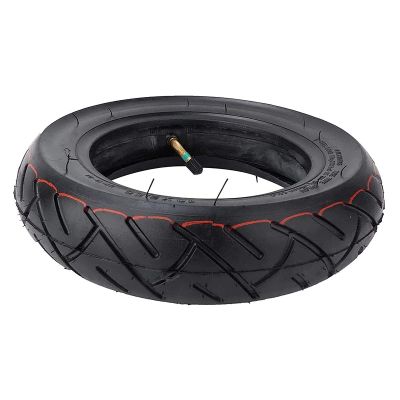 Xiaoki Scooter Inflatable Tyre, 10 Inch Solid Rubber Outer Tire & Inner Tube Set Lightweight Scooter Replacement Tires for Scooter