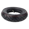 Xiaoki Scooter Inflatable Tyre, 10 Inch Solid Rubber Outer Tire & Inner Tube Set Lightweight Scooter Replacement Tires for Scooter view 1