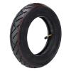 Xiaoki Scooter Inflatable Tyre, 10 Inch Solid Rubber Outer Tire & Inner Tube Set Lightweight Scooter Replacement Tires for Scooter view 2