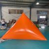 Inflatabe Floating 0.7mm PVC Swimming Water Barrier Racing Marker Pyramid Triange Buoy/Pump (7x7ft.) view 1