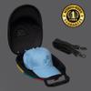 Baseball Cap Carrier Hat box Travel Case for Hats Carry On Hat Bag with Shoulder Strap - Tropical view 4