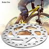 Bike Disc Brake Rotor with 6 Screws, Stainless Steel Silver Bike Rotor Fit with 6 Bolts, Anti Corrosion Bicycle Disc Brake Rotor for Road Bike Mountain Bike, 120mm, 140mm, 180mm, 203mm(120mm) view 3