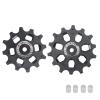 DJC Bike Bearing Pulley Wheel 2pcs Guide Roller 12t 14t 16t MTB Road Bike Rear Derailleur for Sram for Shimano M9000 R8000 Over Sized Narrow Wide Tooth (1pcs 14T and 1pcs 16T) view 1