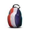 Baseball Cap Carrier Hat box Travel Case for Hats Carry On Hat Bag with Shoulder Strap - Dolphin theme view 1