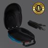 Baseball Cap Carrier Hat box Travel Case for Hats Carry On Hat Bag with Shoulder Strap - Dolphin theme view 4