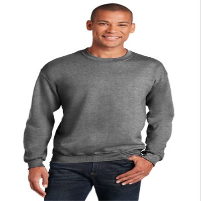 Gildan Adult Fleece Crewneck Sweatshirt, Style G18000, Graphite Heather, X-Large