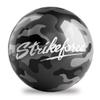 On The Ball Bowling KR Strikeforce Grey Camo 8lb Spare or Display Bowling Ball Made of Polyester (8) view 1