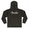 Fender Spaghetti Logo Hoodie, Gray Heather, XXL view 1