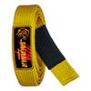 Jaguar Pro Gear - Brazilian Jiu Jitsu Belts Deluxe Version 100% Cotton 9 Stitches Heavy Duty (Yellow, K-0) view 2