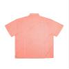 Boys Junior Guayabera Cuban Short Sleeve Embroidered 4 Pocket Shirt Kid-Omega - Coral - Small view 2