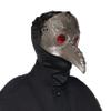 UNDERWRAPS Plague Doctors Men's Mask - Horror Mask, Halloween Scary Gas Mask Costume Accessory, Steampunk Plague, Black Death Mask, Eater Death Mask, One Size view 1