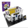 Pro-Lion LSU Tigers Stadium Building Kits - 2298 Pieces & Printed Decal Graphics | 3D Bricks Puzzle | Fighting Tigers Football Gifts for Boys, Men & Kids Aged 5+ | Games for Creative Fans view 1