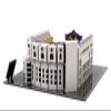 Pro-Lion LSU Tigers Stadium Building Kits - 2298 Pieces & Printed Decal Graphics | 3D Bricks Puzzle | Fighting Tigers Football Gifts for Boys, Men & Kids Aged 5+ | Games for Creative Fans view 3