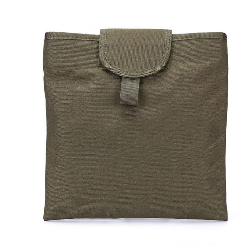 Tactical Molle Combat Dump Pouch Camouflage Foldable Recycle Pack Outdoor Sports Shooting Gear Hiking Bag Vest Accessory