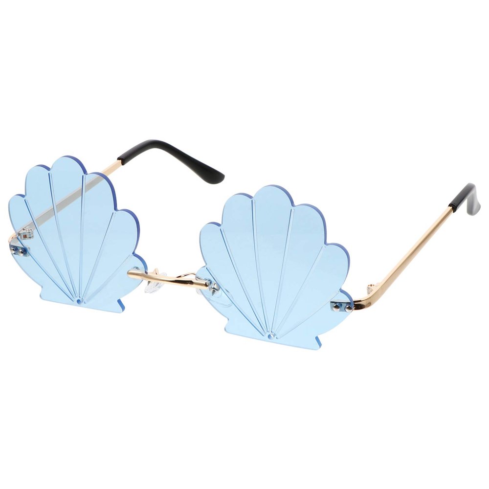 jojofuny 1pc Creative Conch Pattern Sunglasses Lenses for Parties and Events Fun Eyewear Photo Props Lightweight Design for Comfortable Wear
