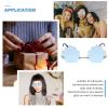 jojofuny 1pc Creative Conch Pattern Sunglasses Lenses for Parties and Events Fun Eyewear Photo Props Lightweight Design for Comfortable Wear view 3