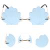 jojofuny 1pc Creative Conch Pattern Sunglasses Lenses for Parties and Events Fun Eyewear Photo Props Lightweight Design for Comfortable Wear view 4