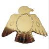Cabochon Setting Southwestern Thunderbird Gold Plated Blank Bolo Slide Fits 18x13mmx1pc view 1