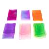 6Pcs Dance Scarves 60x60cm Square Juggling Scarves Music Scarf Movement Scarves Kindergarten Performance Props for Kids Children Random Color view 1