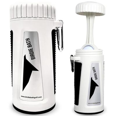 Birdie Bath Portable Golf Ball Cleaner - Ultimate Personal Golf Ball Washer