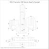 Boat EVA Faux Teak Decking Floor Compatible with 2012 Yamaha 190 Swim Step Cockpit view 2