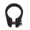 1 Pc Bike Seat Post Clamp, 25.4mm Aluminum Alloy Seat Tube Clip Fits 22.2mm Seat Post Tube Bicycle Quick Release Seatpost Collar Fits for 22.2mm Bike Tube (#1) view 1
