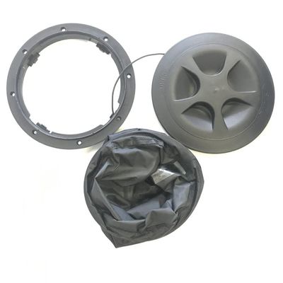 ihreesy Deck Plate Hatch Cover Kit,6 Inch Marine Hatch Cover Waterproof Boat Deck Plate Deck Hatch Cover Kayak Hatch Cover Kayak Canoe Accessories With Inner Bag