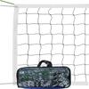 Professional Volleyball Net Outdoor Heavy Duty with Aircraft Steel Cable Top, Two Stitched Border, Regulation Volleyball Nets for Backyard Schoolyard Beach view 1