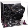 Better Display Cases Acrylic Catcher Mask Display Case with- Large Rectangle Box Mirror Case, Purple Risers and Mirror Base 14.5" x 11" x 12" (V44/A002) view 1