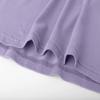 Long Sleeve Crop Tops for Women Workout Basic Clothes for Teen Ladies Fitted Slim Scoop Neck Cute Yoga Shirts (Lavender, X-Large) view 4