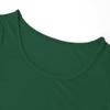 Long Sleeve Crop Tops for Women Workout Basic Clothes for Teen Ladies Fitted Slim Scoop Neck Cute Yoga Shirts (Green, Medium) view 3