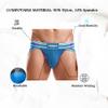 JOCKMAIL Men's Jockstrap Athletic Supporter Low Rise Briefs Sport Underwear Blue view 4